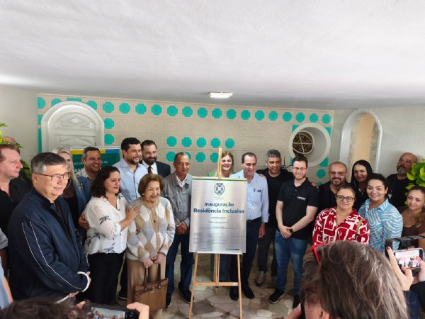 Inaugura��o Resid�ncia Inclusiva Flamingo